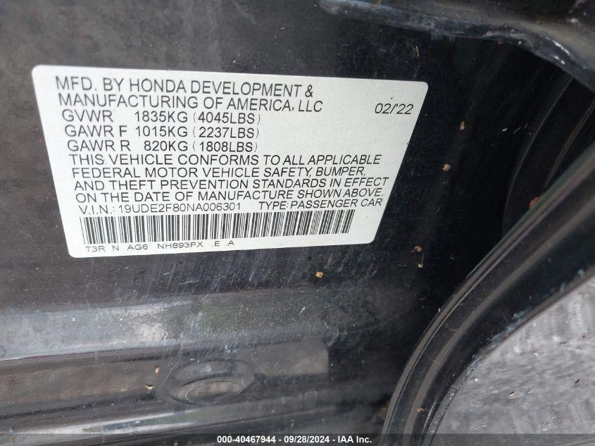 ACURA ILX PREMIUM   A-SPEC PACKAGES/TECHNOLOGY   A-SPEC PACKAGES 2022