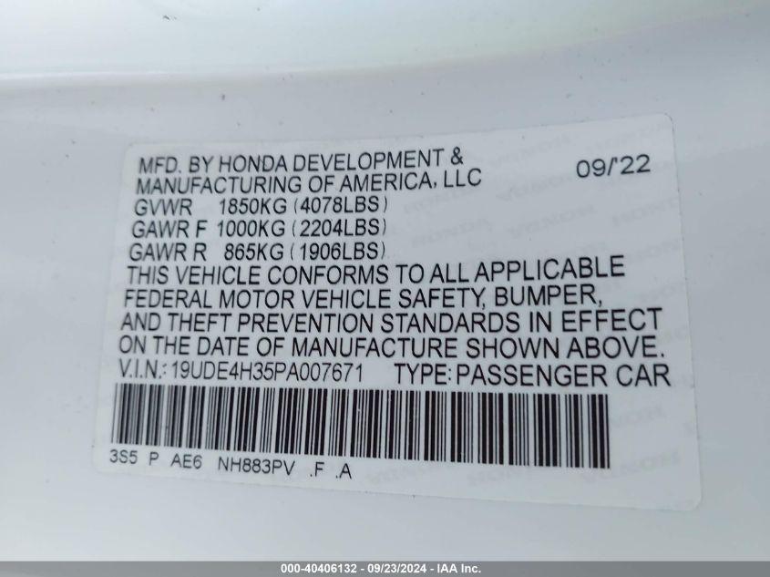 ACURA INTEGRA A-SPEC 2023