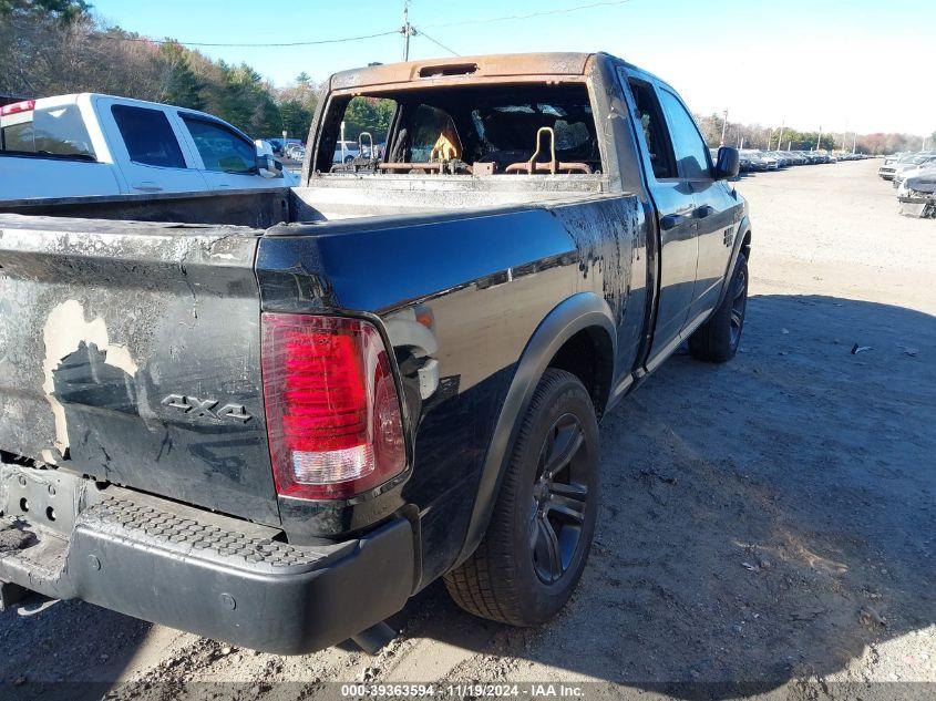 RAM 1500 CLASSIC WARLOCK QUAD CAB 4X4 6'4 BOX 2021