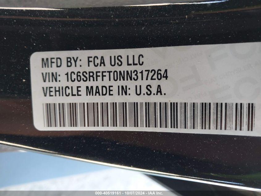 RAM 1500 LONE STAR  4X4 5'7 BOX 2022