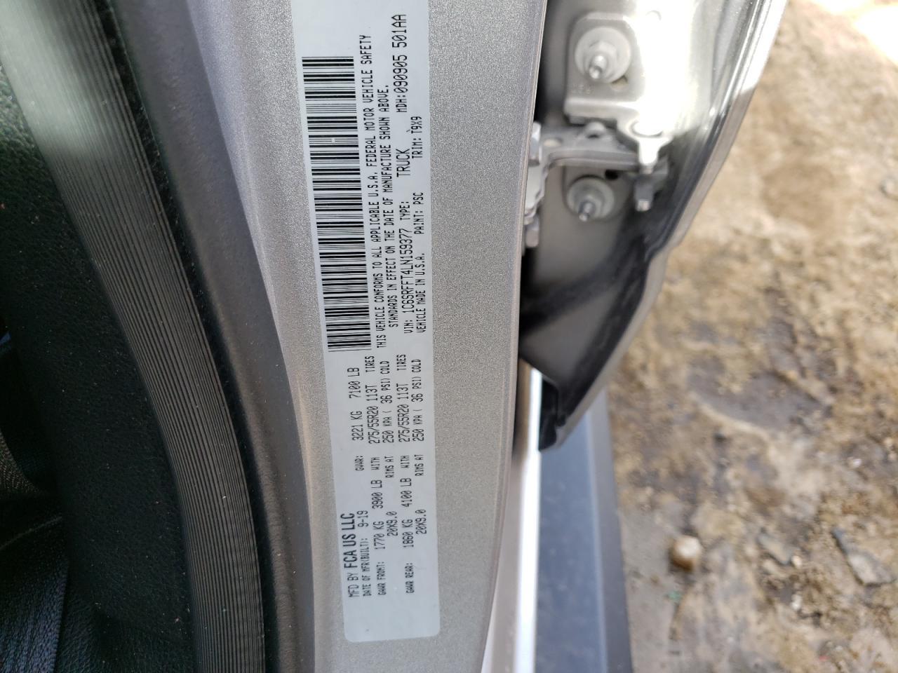 RAM 1500 BIG H BIG H 2020