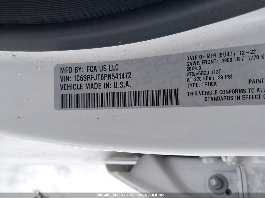 RAM 1500 LARAMIE  4X4 5'7 BOX 2023