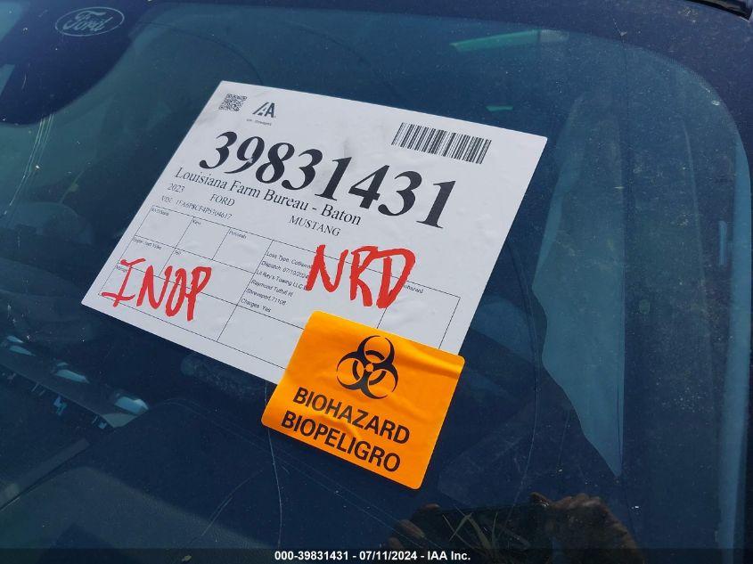 FORD MUSTANG GT 2023