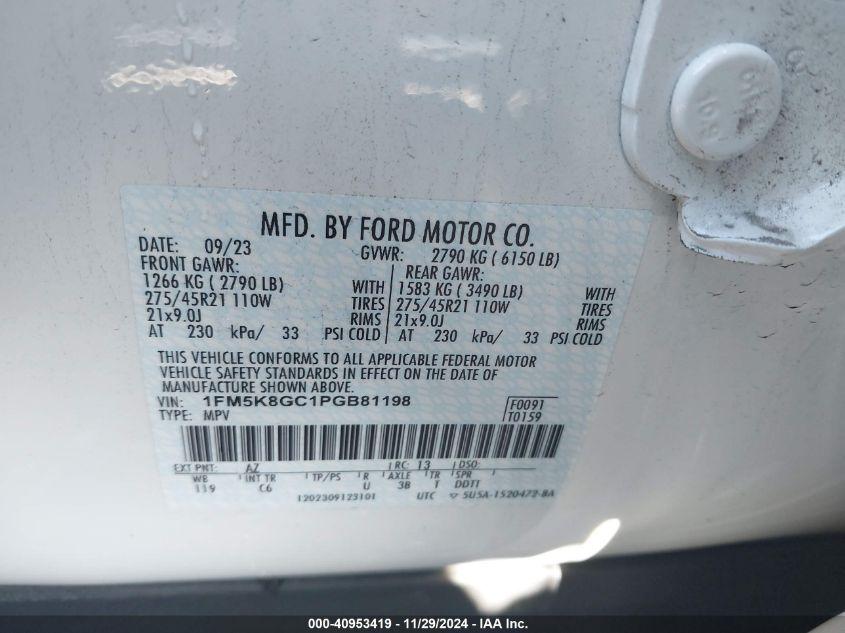 FORD EXPLORER ST 2023