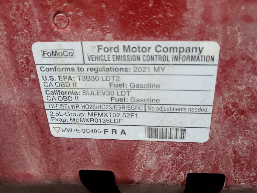 FORD ESCAPE SE HYBRID 2021