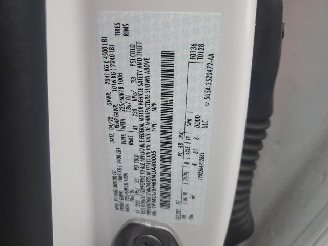 FORD ESCAPE SEL 2022