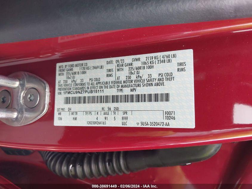 FORD ESCAPE ST-LINE SELECT 2023