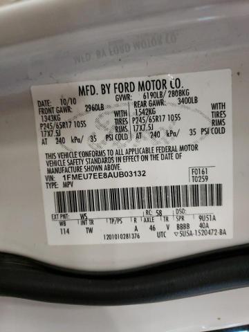 FORD EXPLORER E 2010