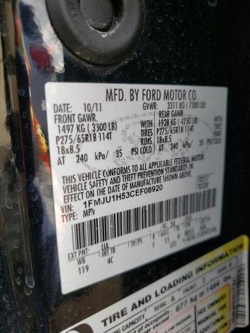 FORD EXPEDITION  2012