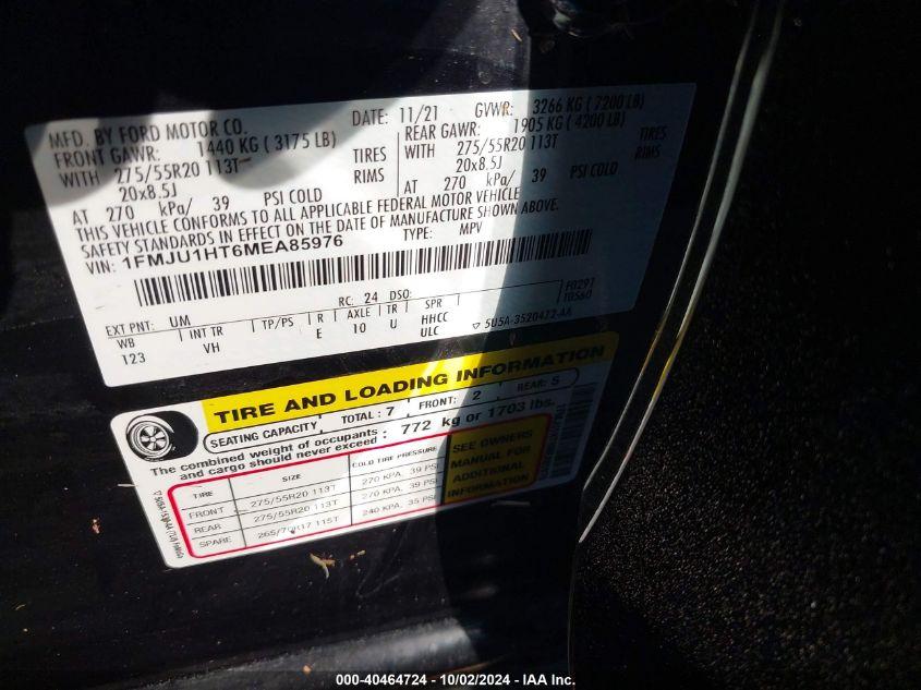 FORD EXPEDITION XLT 2021