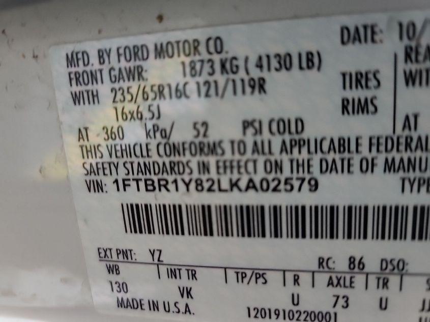 FORD TRANSIT-250 CARGO VAN  2020