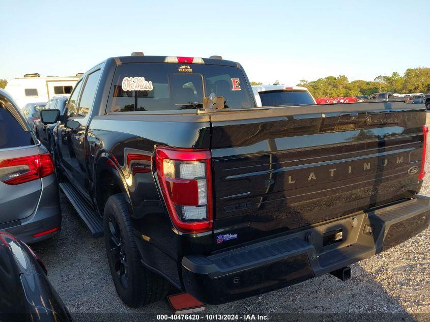 FORD F-150 PLATINUM 2022