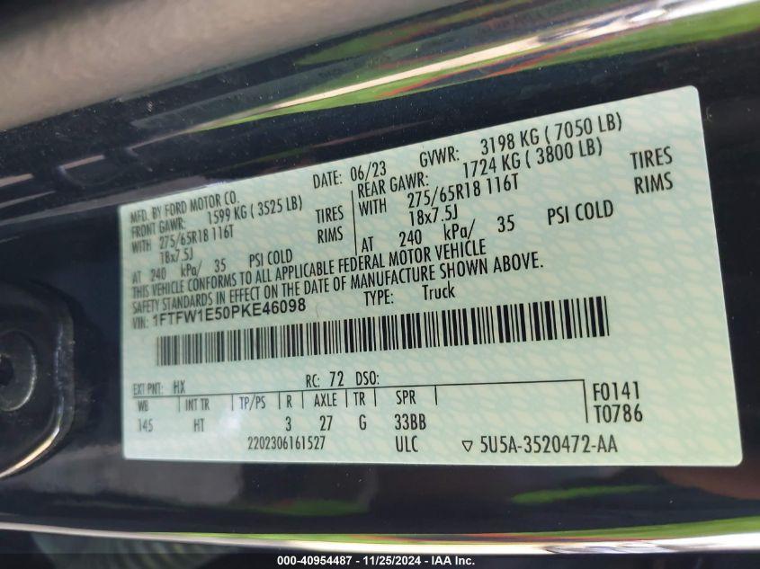 FORD F-150 LARIAT 2023