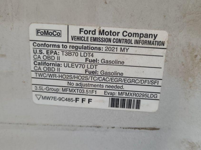 FORD F-150 LARIAT 2021