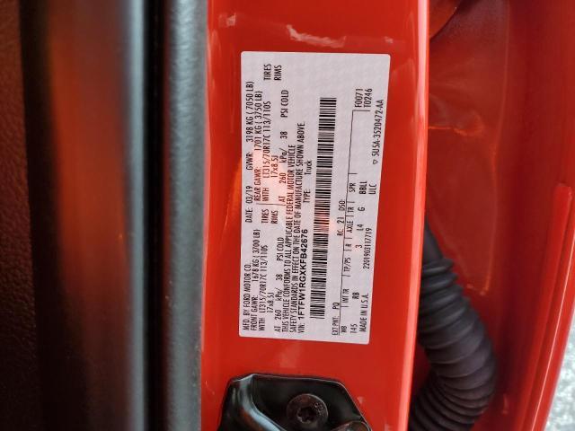 FORD F150 RAPTO 2019