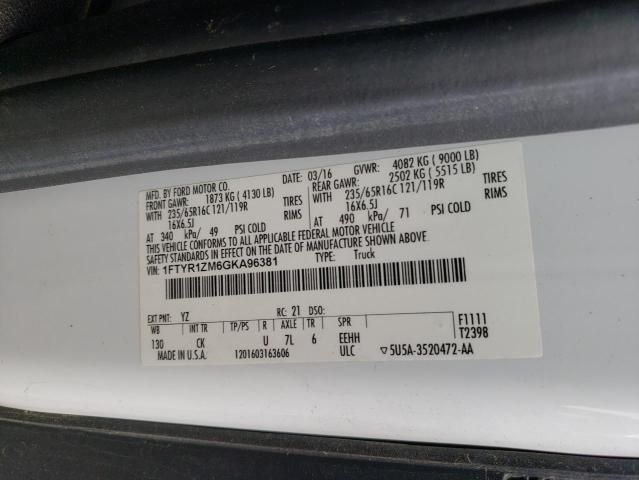 FORD TRANSIT T- 2016