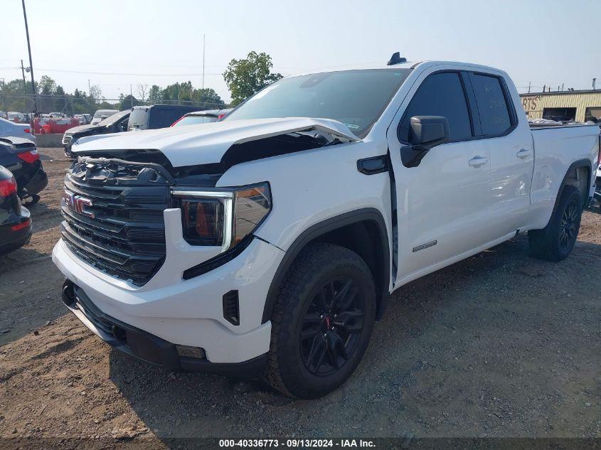 GMC SIERRA 1500 4WD DOUBLE CAB STANDARD BOX ELEVATION WITH 3VL 2024