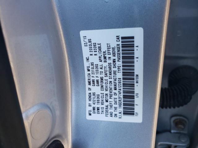 HONDA ACCORD EX 2015