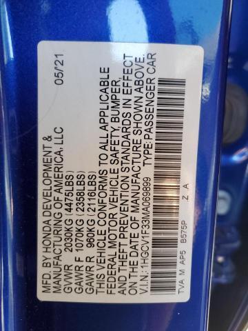 HONDA ACCORD SPO 2021