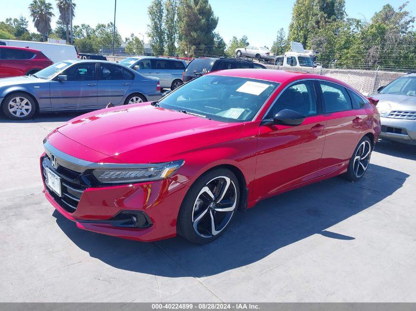 HONDA ACCORD SPORT SPECIAL EDITION 2022