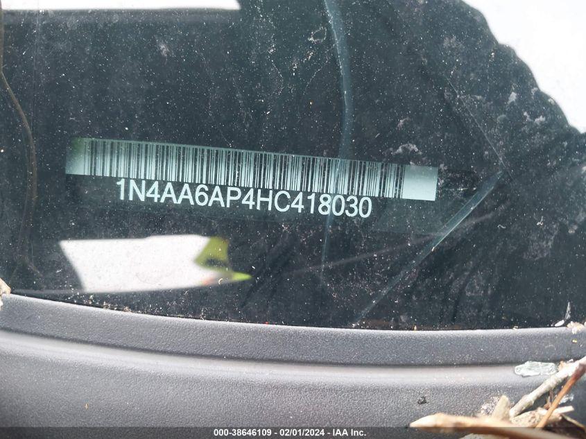 NISSAN MAXIMA 3.5S/SV/SL/SR/PLAT 2017