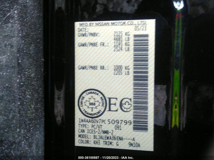 NISSAN MAXIMA SL 2023