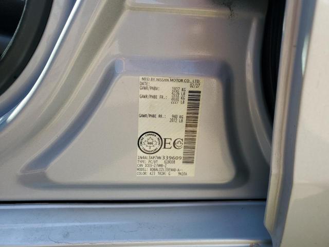 NISSAN ALTIMA 2.5 2017