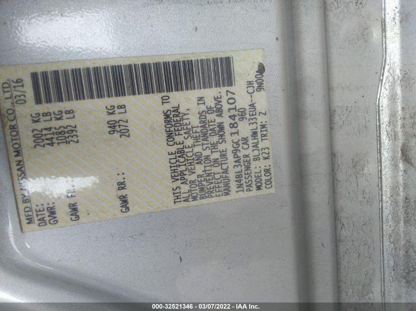 NISSAN ALTIMA 3.5 SR 2016