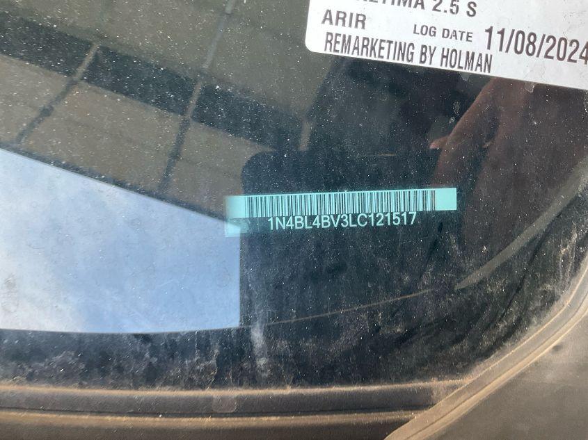 NISSAN ALTIMA S FWD 2020