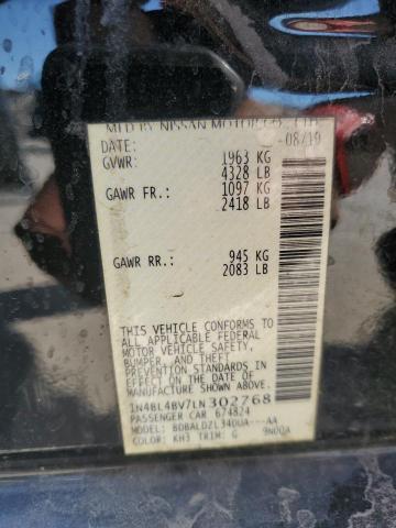 NISSAN ALTIMA S 2020