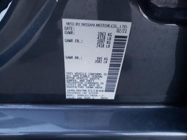 NISSAN ALTIMA S 2021