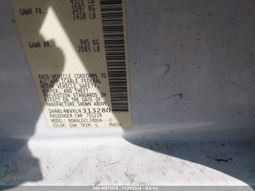 NISSAN ALTIMA S FWD 2020