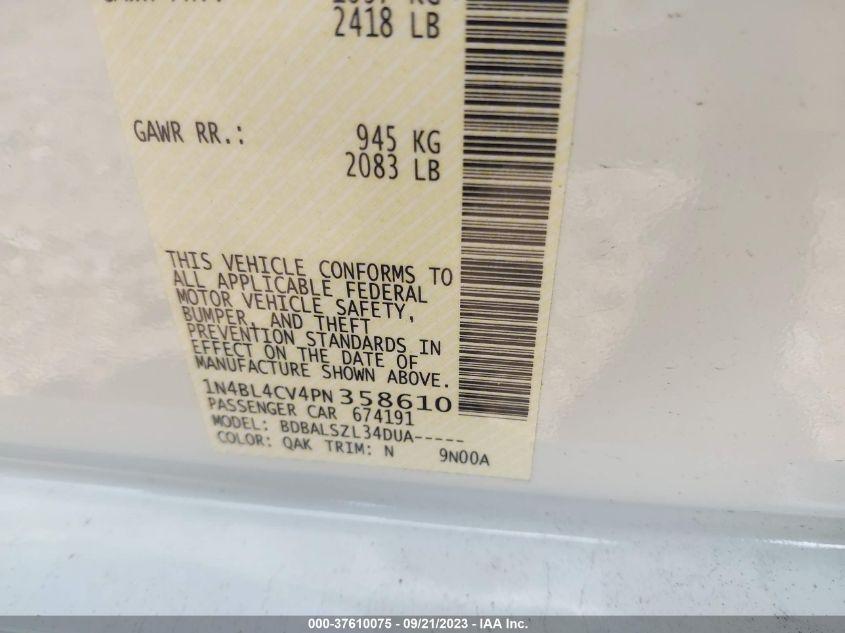 NISSAN ALTIMA 2.5 SR 2023