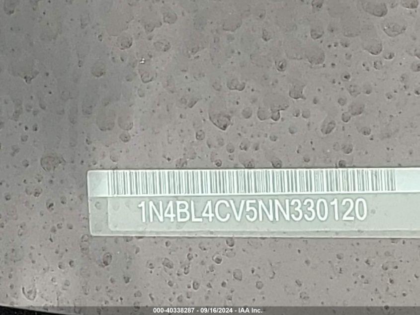 NISSAN ALTIMA SR FWD 2022