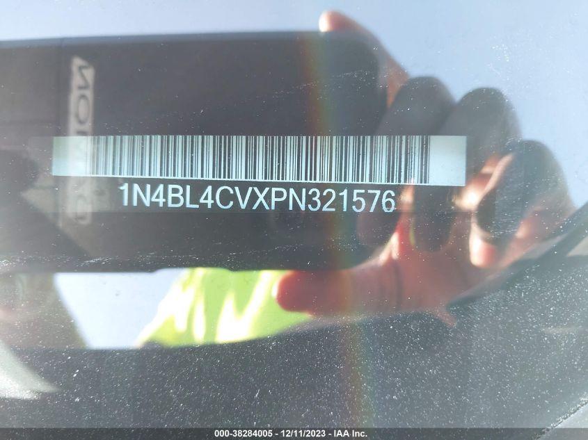 NISSAN ALTIMA SR FWD 2023