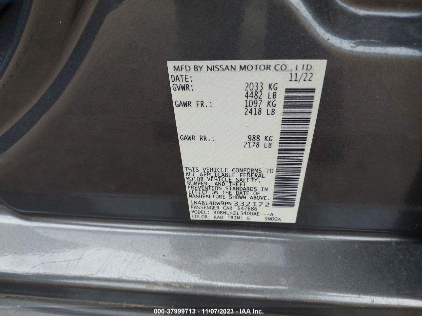 NISSAN ALTIMA SV INTELLIGENT AWD 2023