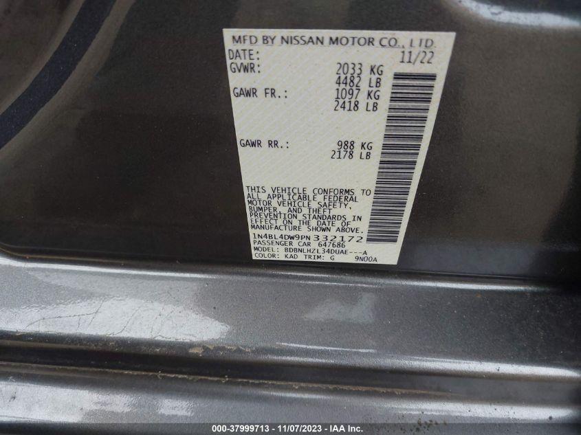 NISSAN ALTIMA SV INTELLIGENT AWD 2023