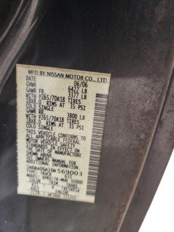 NISSAN TITAN XE 2006