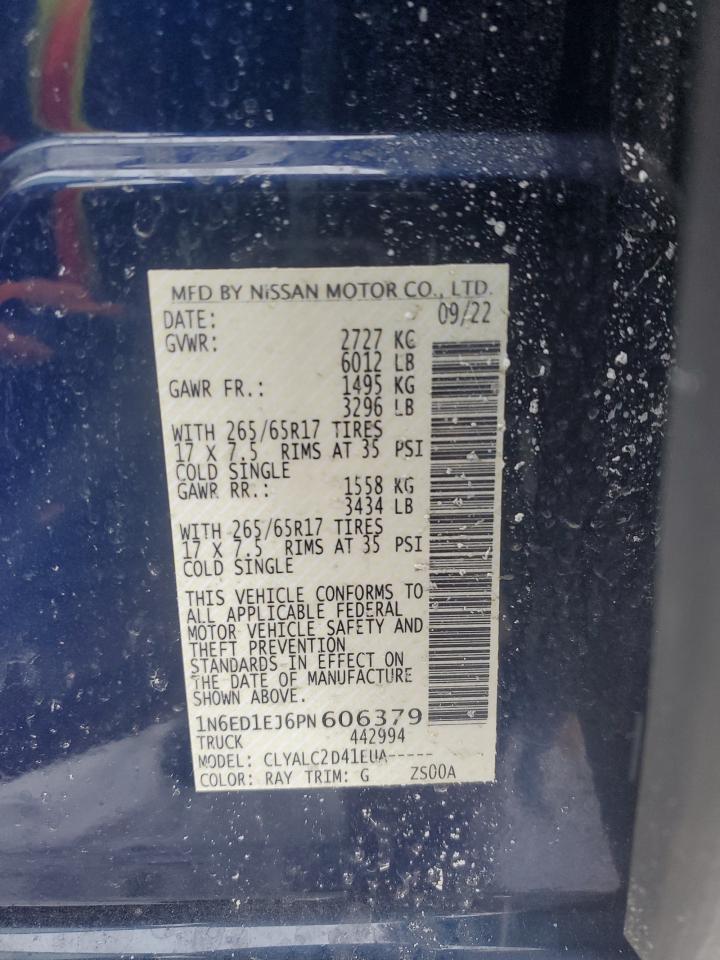 NISSAN FRONTIER S S 2023