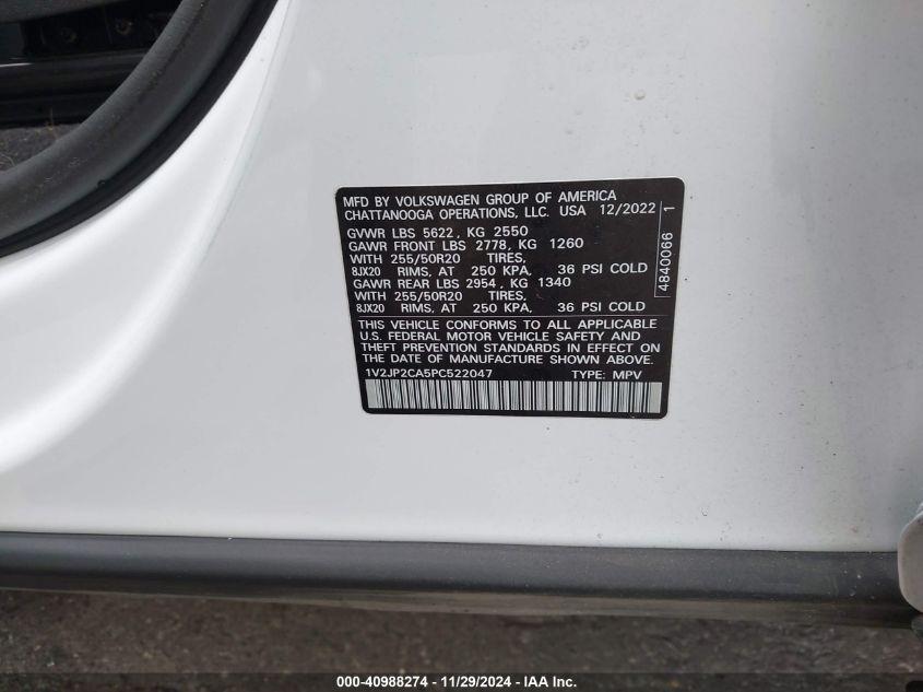 VOLKSWAGEN ATLAS 2.0T SE W/TECHNOLOGY 2023