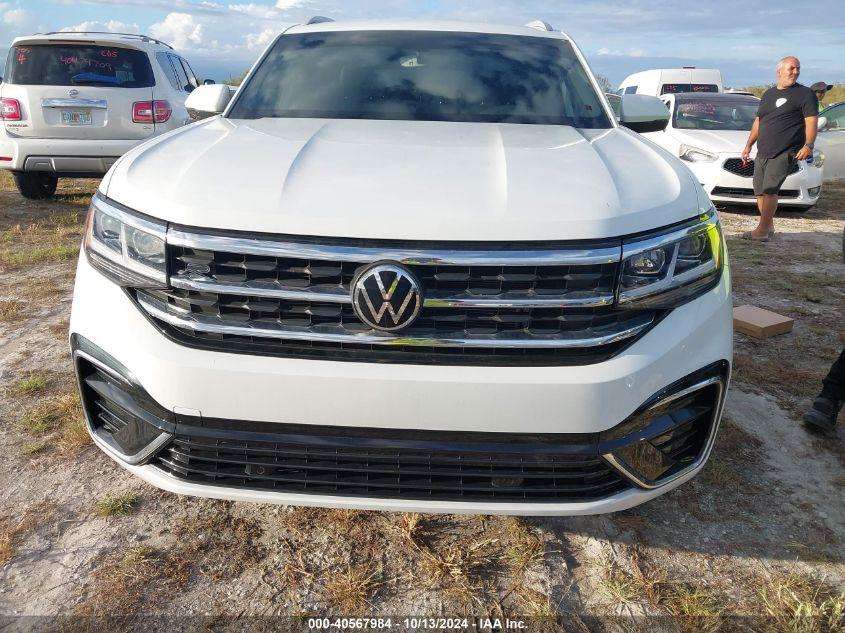 VOLKSWAGEN ATLAS CROSS SPORT 3.6L V6 SE W/TECHNOLOGY R-LINE 2021