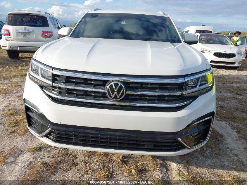 VOLKSWAGEN ATLAS CROSS SPORT 3.6L V6 SE W/TECHNOLOGY R-LINE 2021