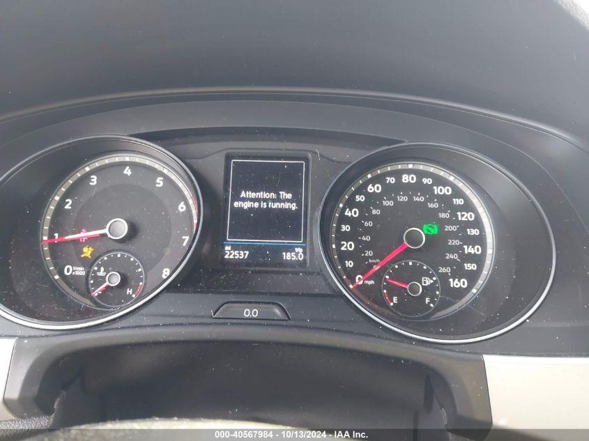 VOLKSWAGEN ATLAS CROSS SPORT 3.6L V6 SE W/TECHNOLOGY R-LINE 2021