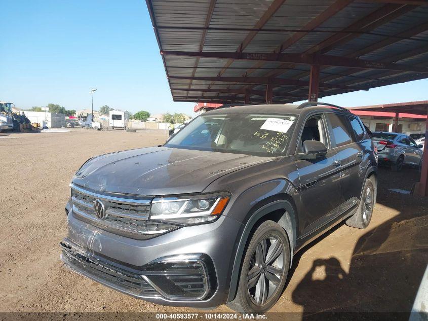 VOLKSWAGEN ATLAS 3.6L V6 SE W/TECHNOLOGY R-LINE 2021