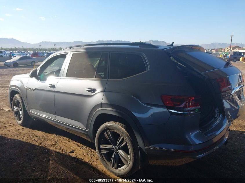 VOLKSWAGEN ATLAS 3.6L V6 SE W/TECHNOLOGY R-LINE 2021