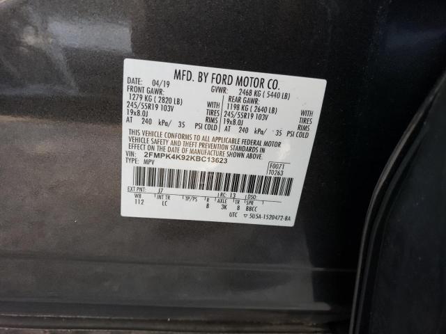 FORD EDGE TITAN 2019