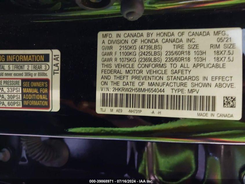 HONDA CR-V AWD EX 2021