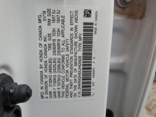 HONDA CRV CR-V EXL 2018