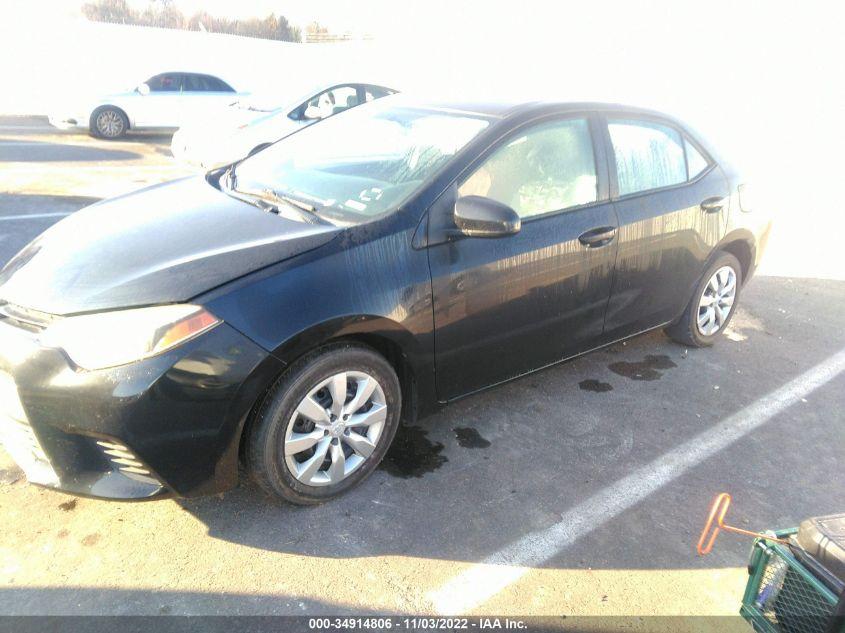 TOYOTA COROLLA L/LE/S/S PLUS/LE PLUS 2014