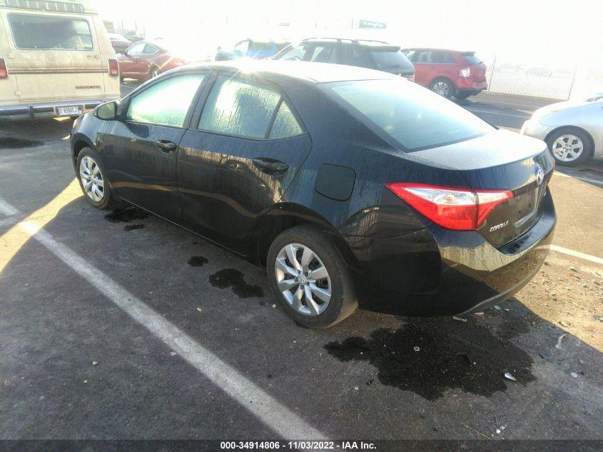 TOYOTA COROLLA L/LE/S/S PLUS/LE PLUS 2014